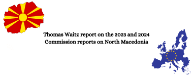 Thomas Waitz report on the 2023 and 2024 Commission reports on North Macedonia